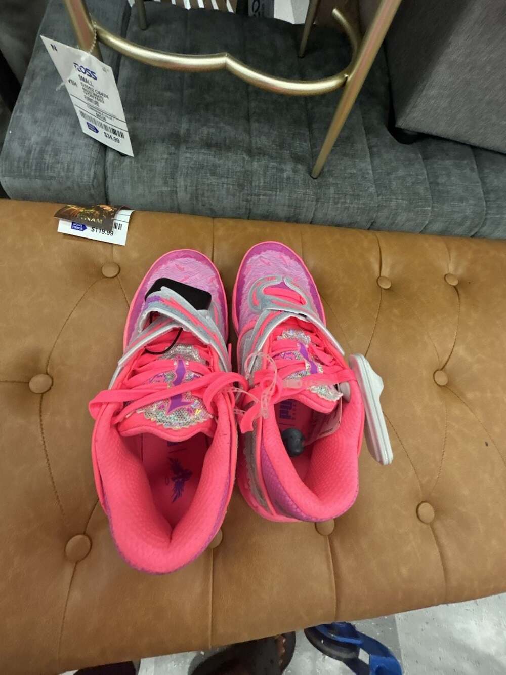 Puma MB.05 World Tour Basketball Shoes Pink